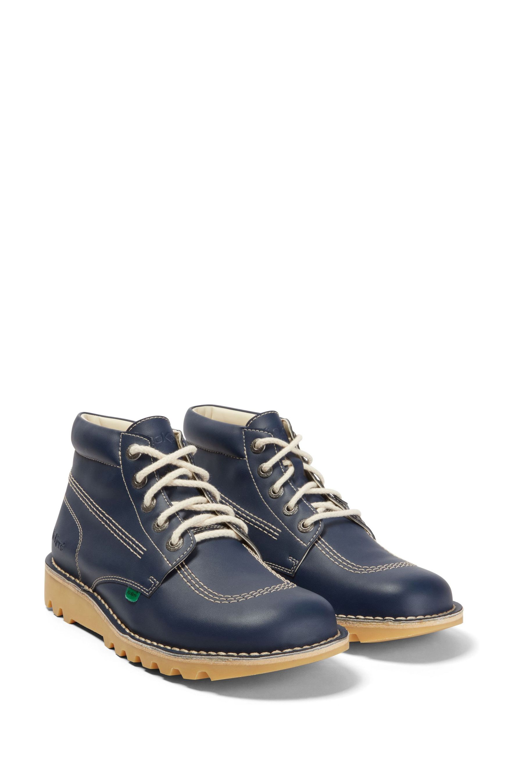 Buy Kickers Blue Kick Hi Shoes from Next Luxembourg