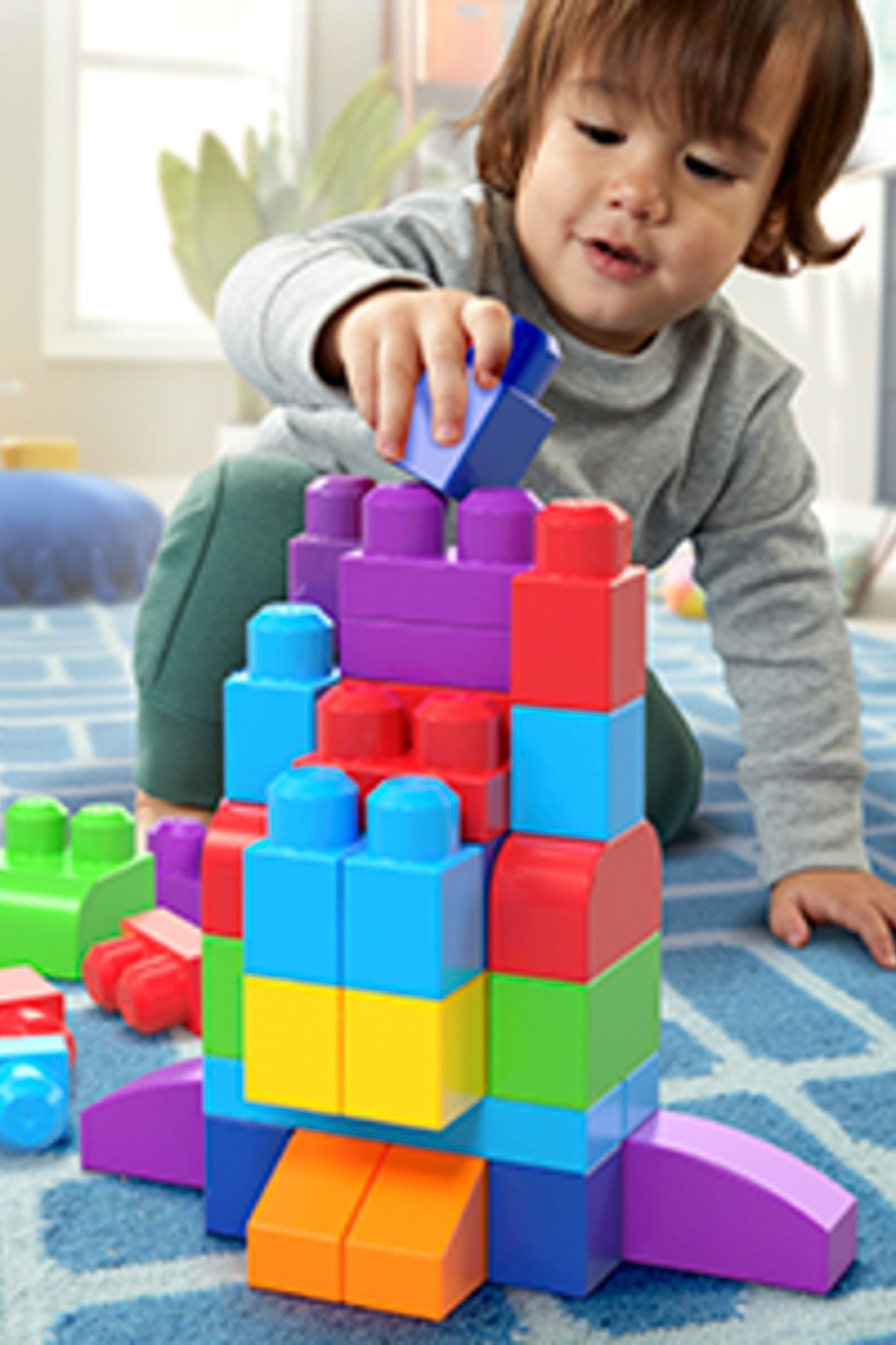 Buy Mega Bloks 60 Piece Big Blue Building Bag from the Next UK online shop