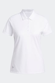 adidas Golf Womens Solid Short Sleeve Polo Shirt - Image 7 of 7