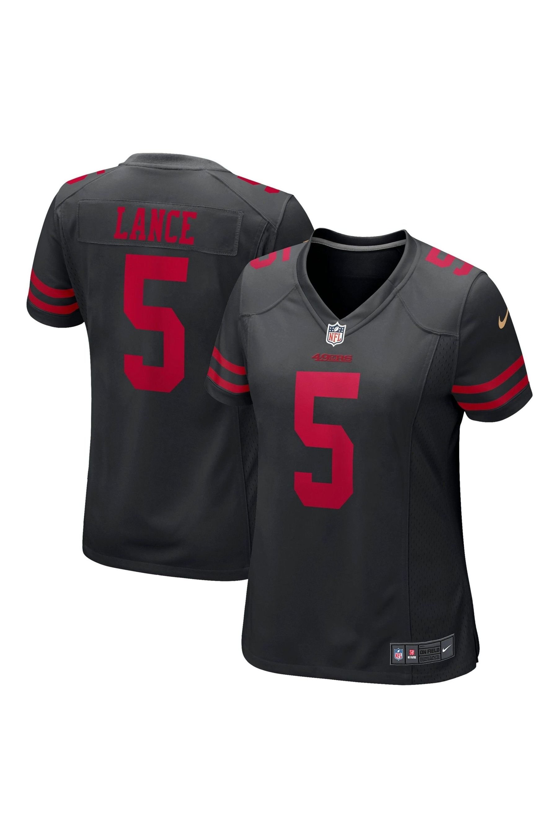 Black 49ers jersey nike store