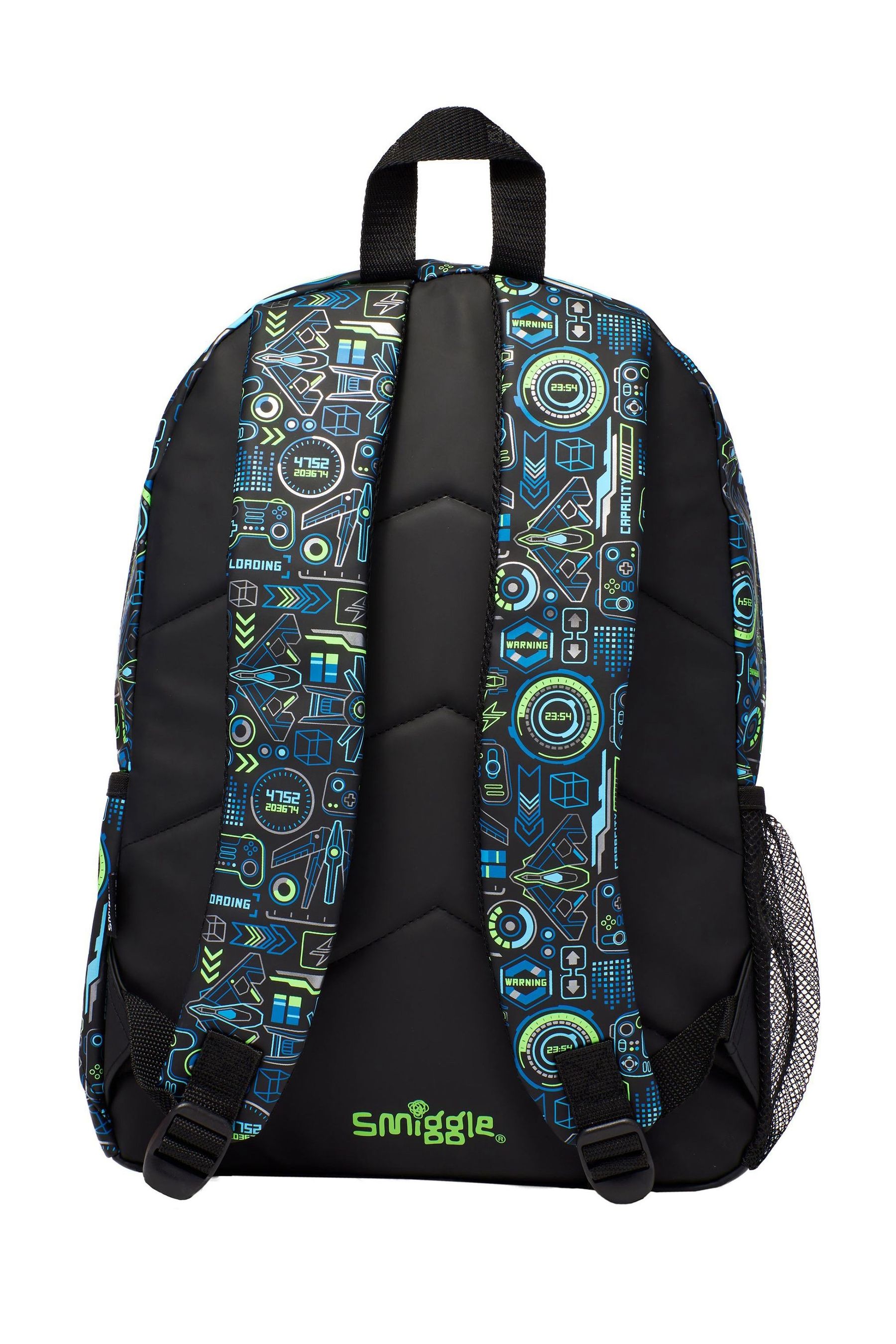 Smiggle Black Virtual Classic Backpack