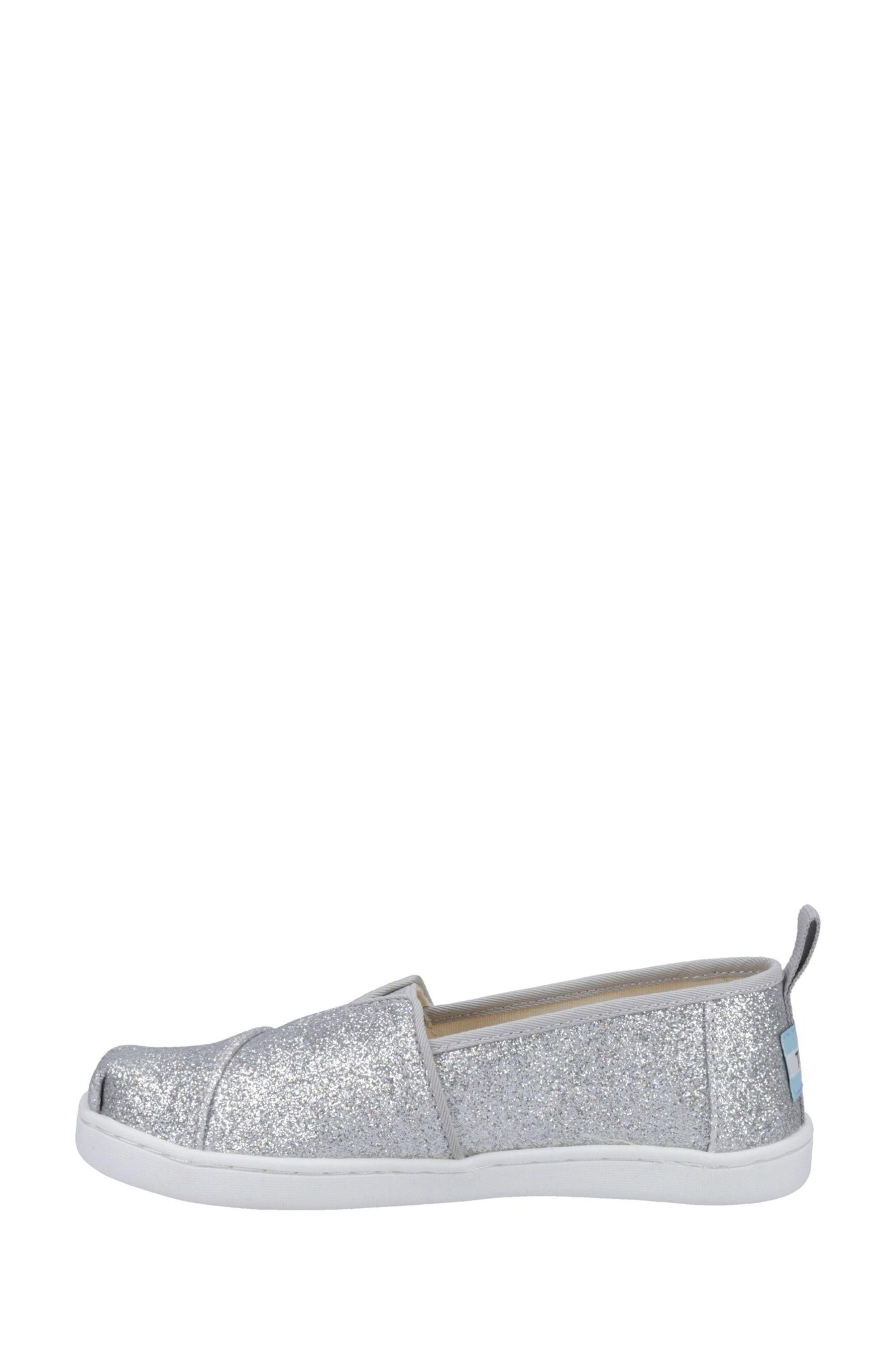 Silver glitter toms cheap