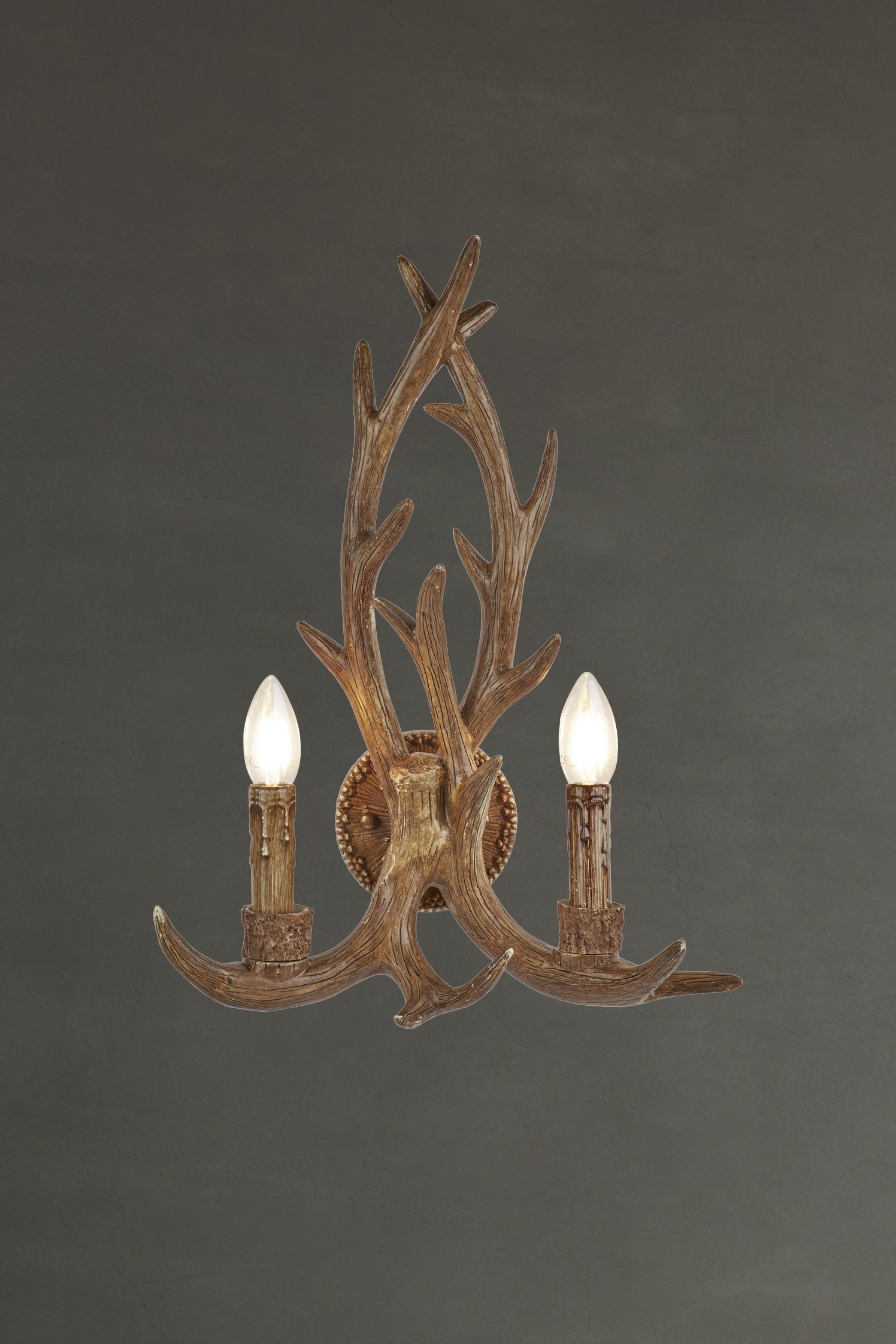 Next antler store wall lights