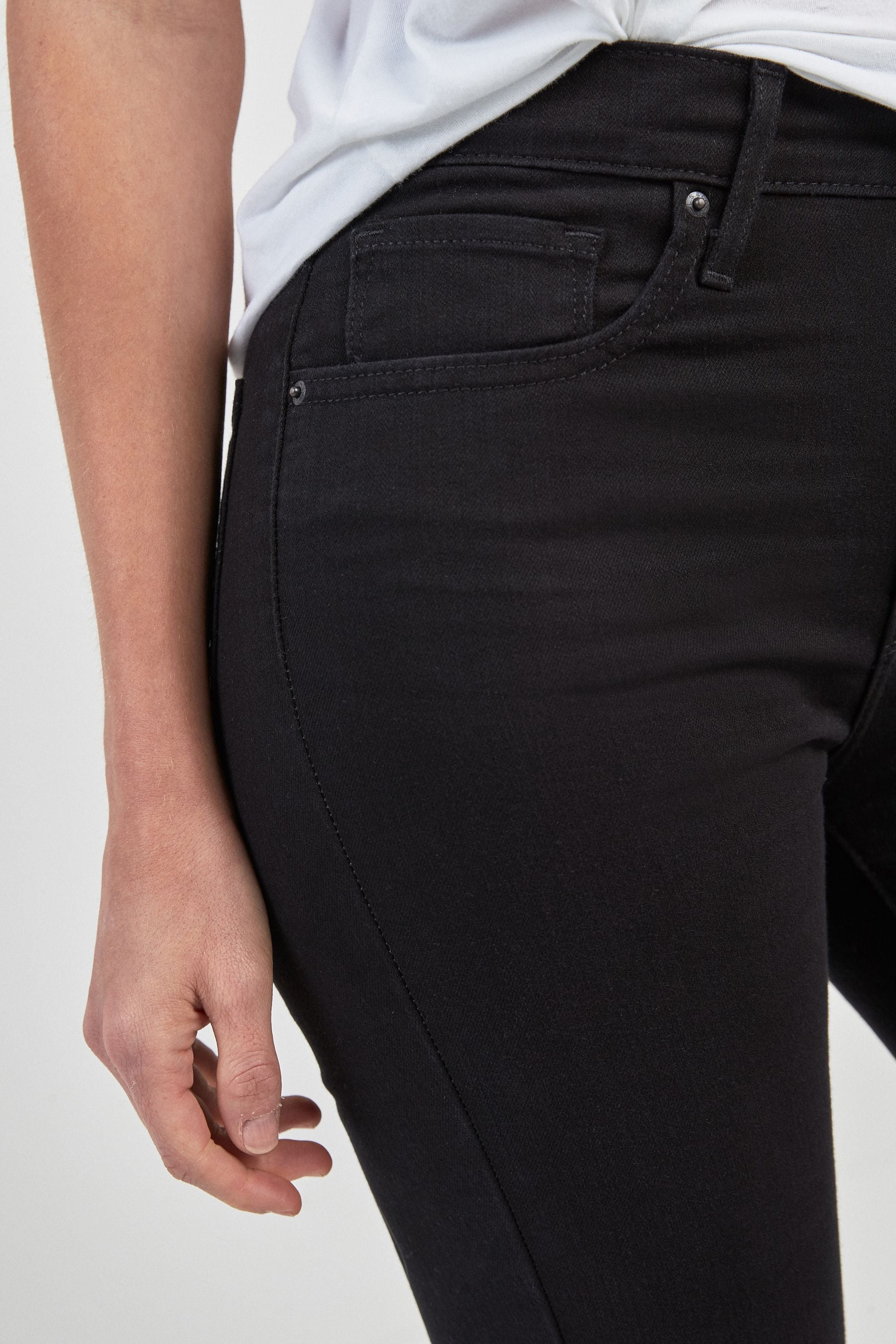 Levi's 724 high rise straight jeans second online thought