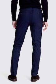 MOSS Ink Blue Slim Stretch Suit: Trousers - Image 2 of 3