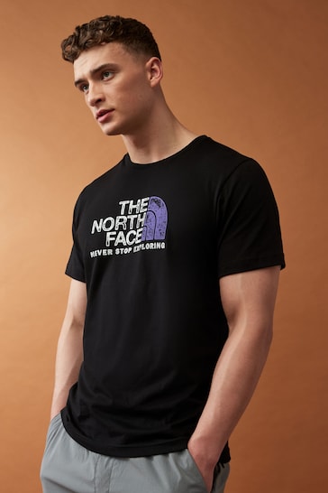 The North Face Black Mens Rust 2 Short Sleeve T-Shirt