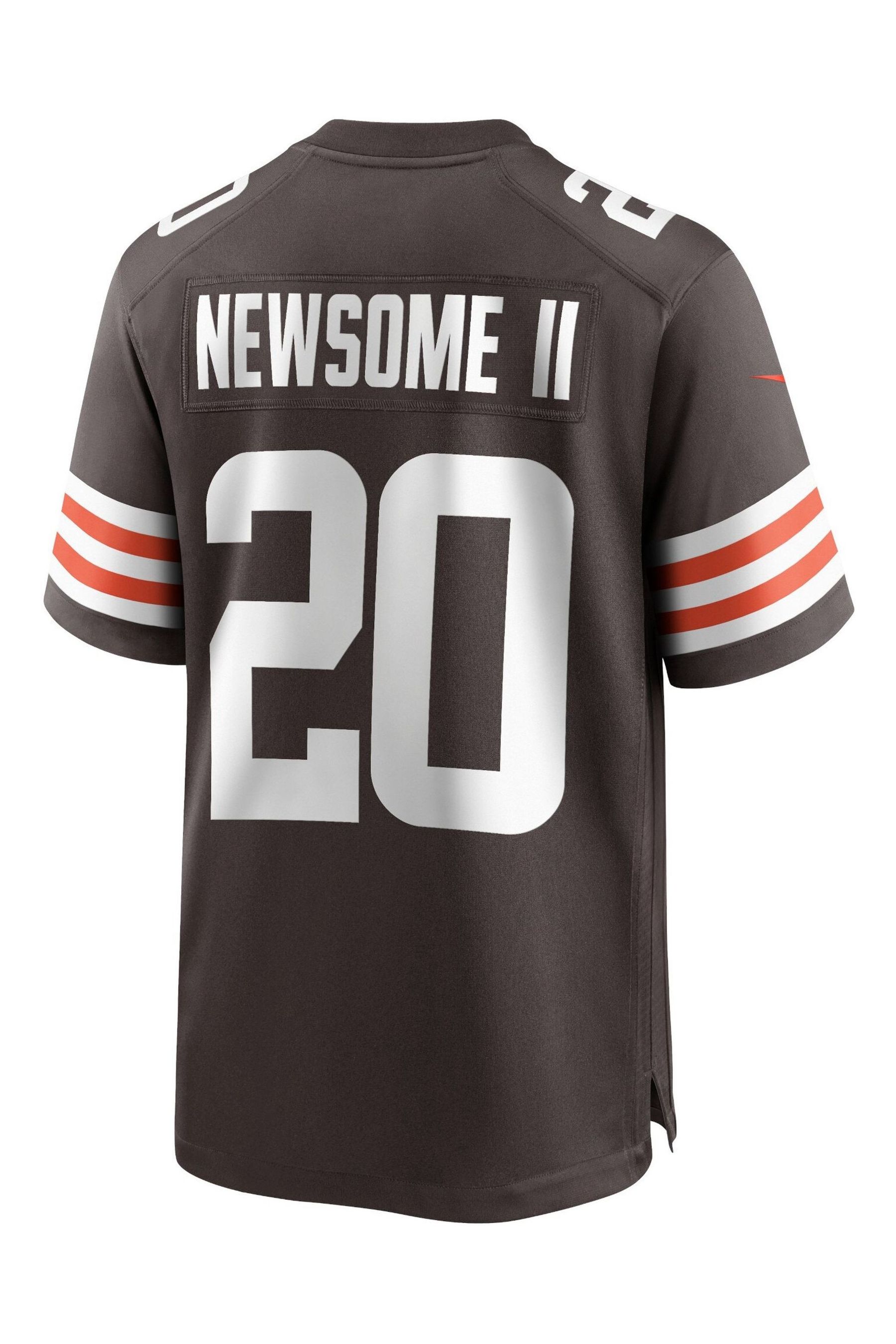 Buy Nike Brown NFL Cleveland Browns Home Game Team Colour Jersey Greg Newsome II from the Next UK online shop