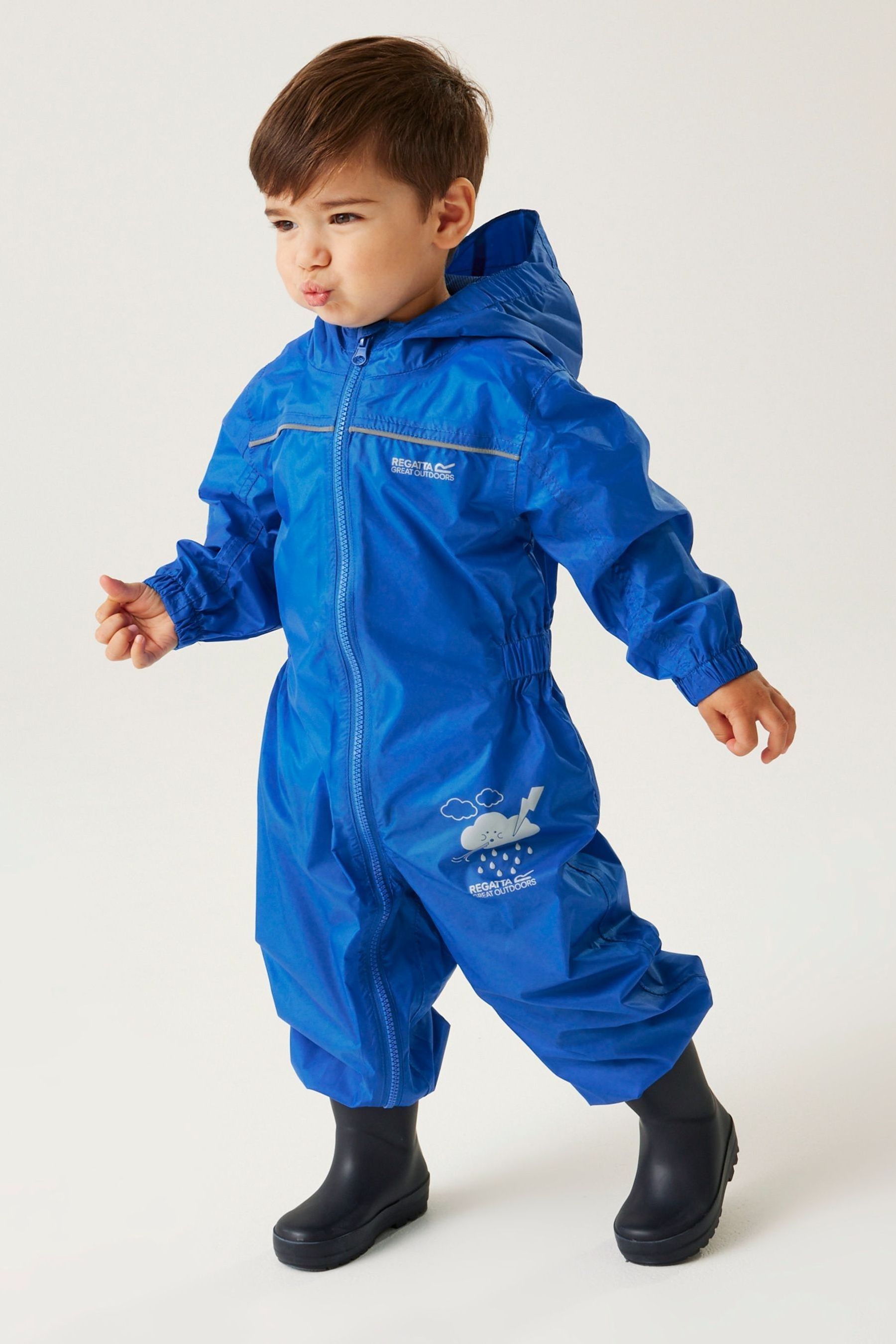 Regatta childrens waterproof suit sales