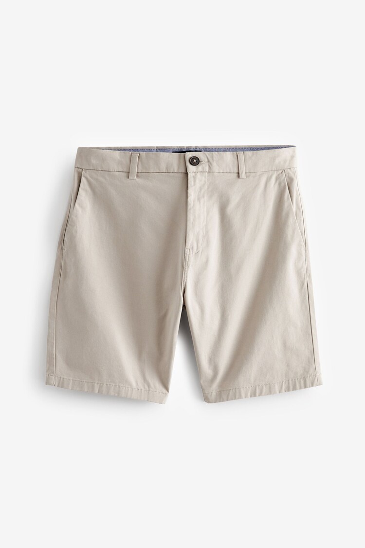 Bone Natural Slim Fit Stretch Chinos Shorts - Image 6 of 9
