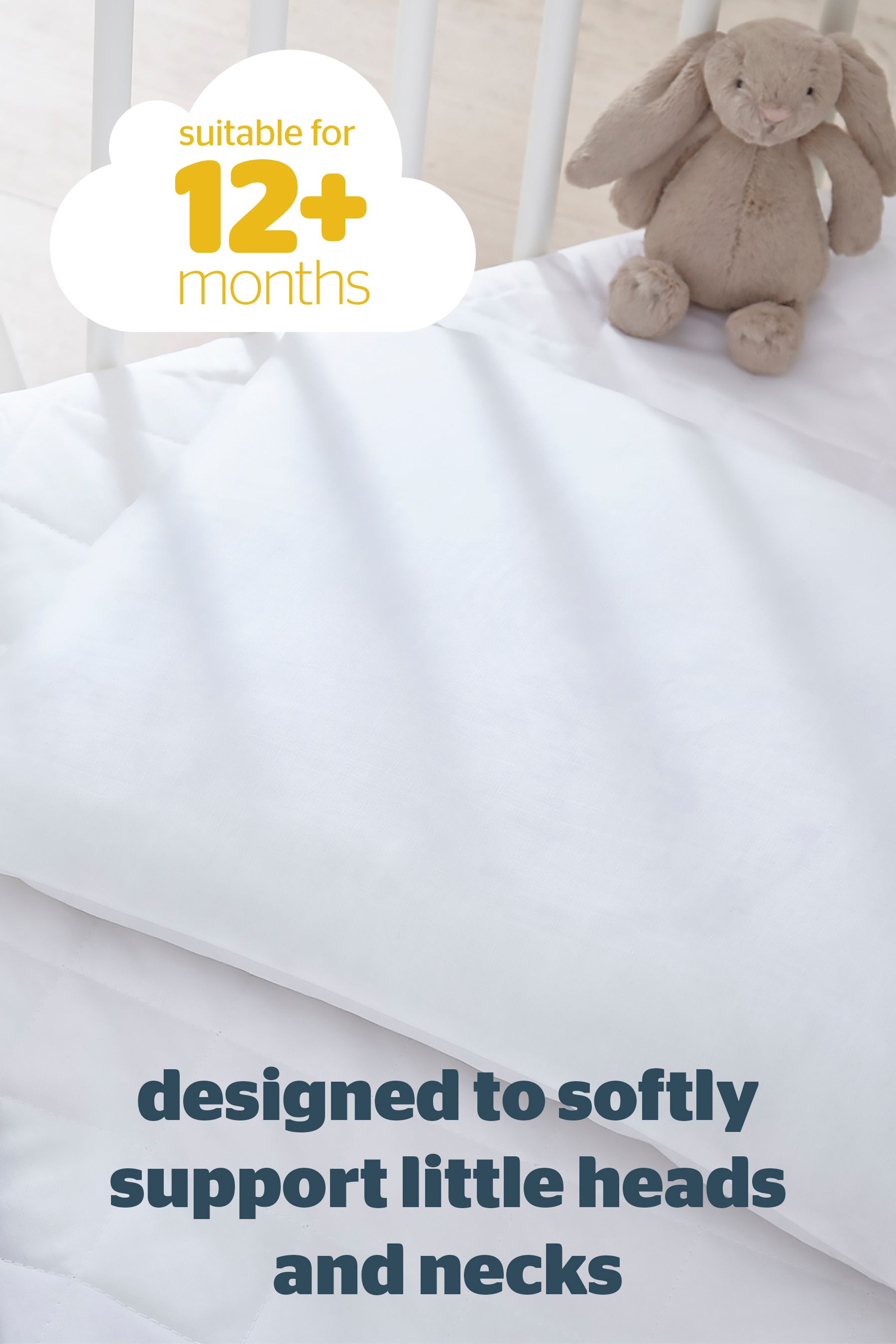 Buy Silentnight Safe Nights Anti Allergy Cot Bed Pillow from the Next UK online shop