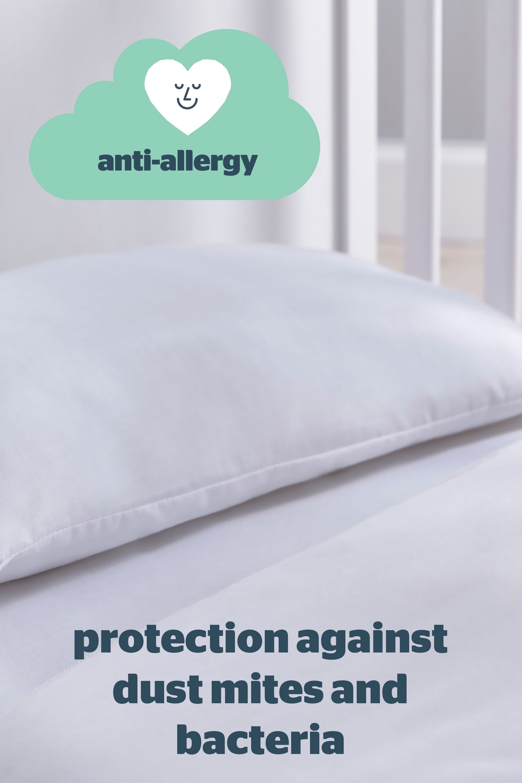 Anti allergy clearance cot mattress