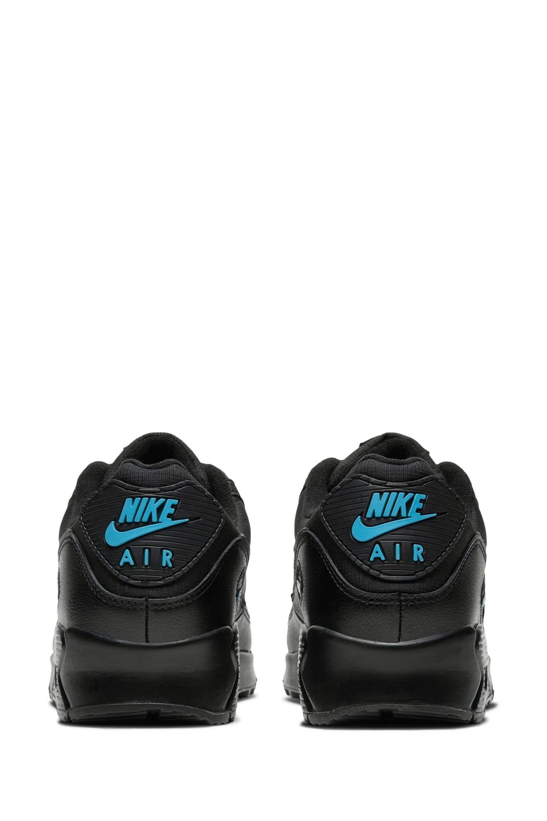 Buy Nike Blue Black Air Max 90 Trainers from the Next UK online shop