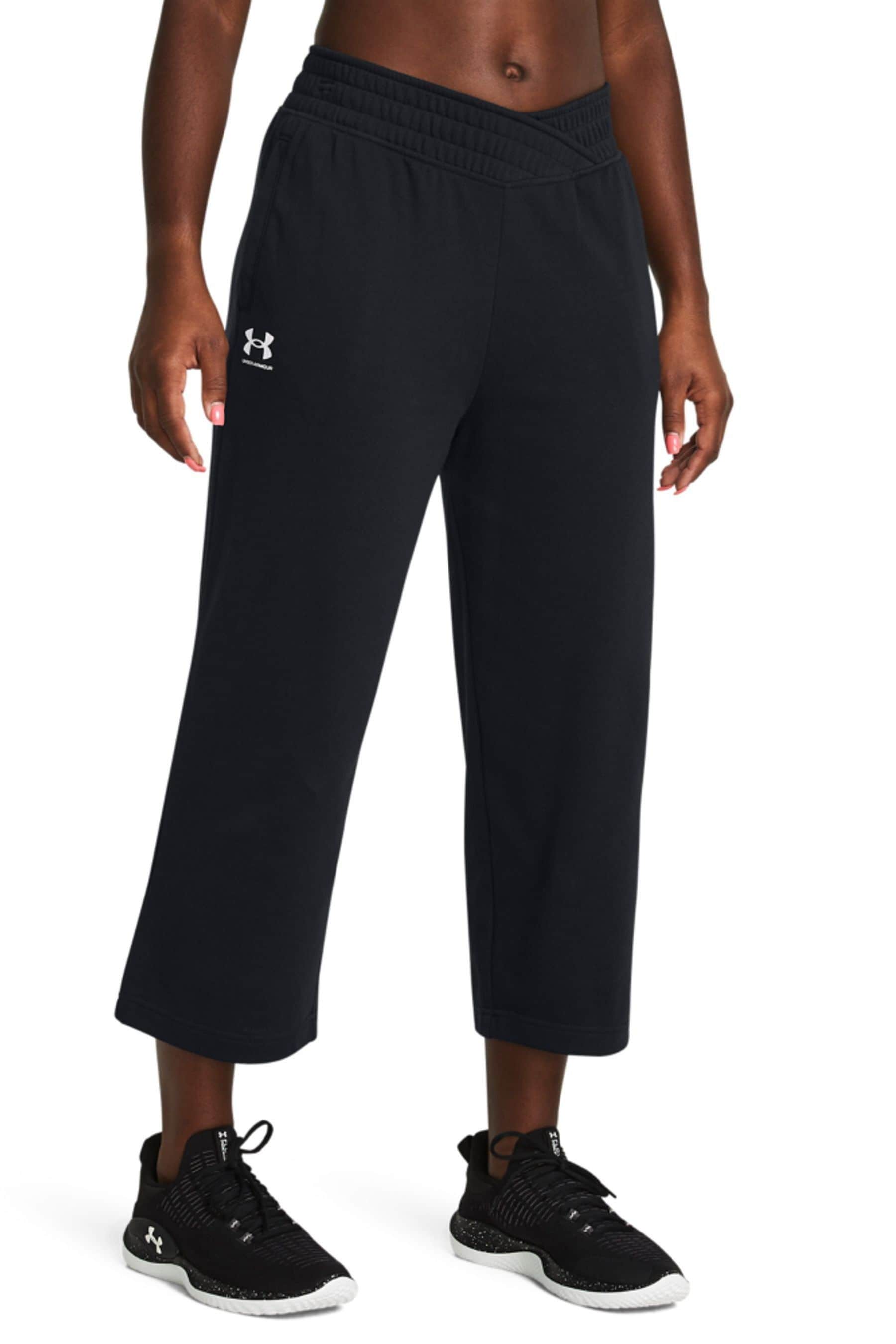 Under armour cropped joggers hot sale