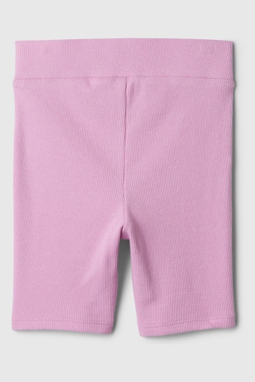 Gap Pink Knit Cycling Shorts (Newborn-5yrs)