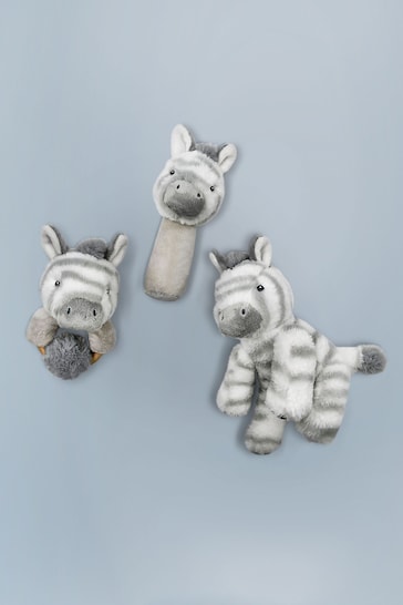 Babyblooms Three Little Zebras Toys Gift Set
