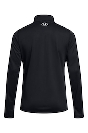 Under Armour Black Solid Tech 1/2 Zip Top - Image 4 of 4