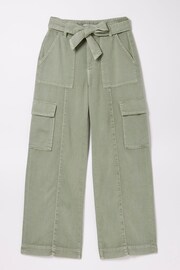 FatFace Green Bodi Belted Cargo Trousers - Image 5 of 5