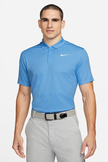 Nike Blue Dri-FIT Victory Golf Polo Shirt