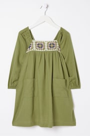 FatFace Green Crochet Dress - Image 6 of 6