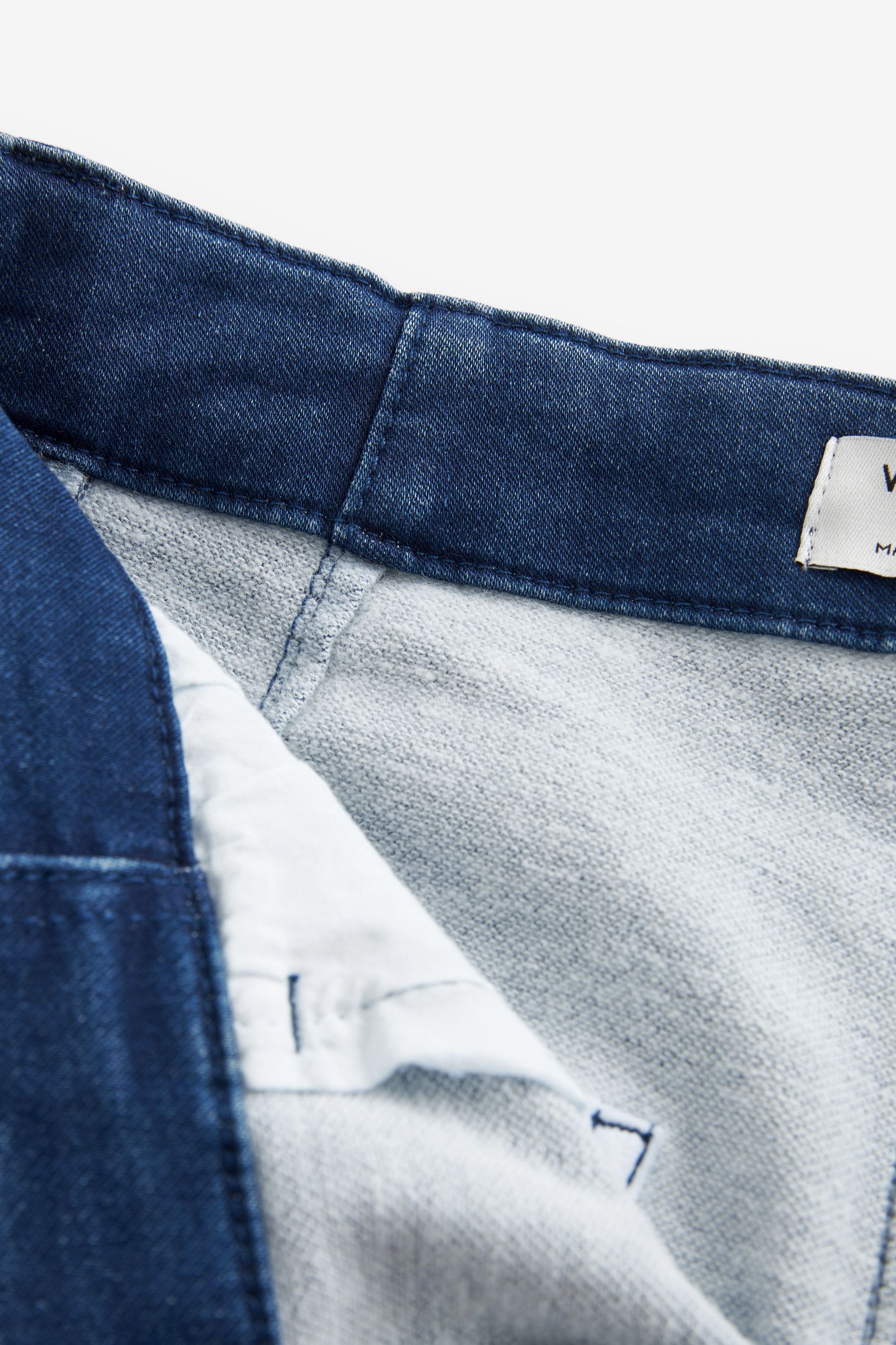 Next wet look jeans top