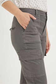 FatFace Grey Aspen Cargo Chino Trousers - Image 4 of 5