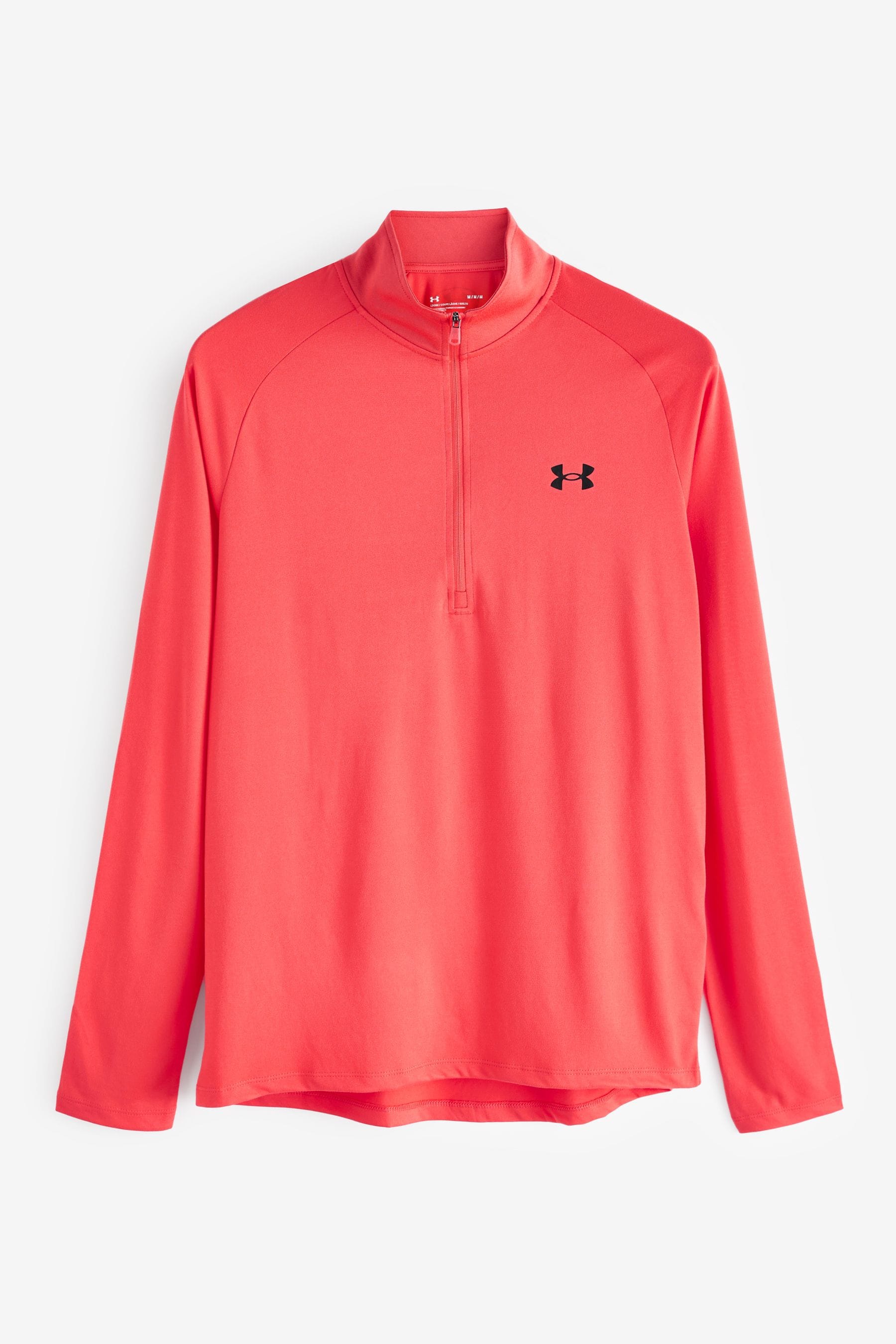 Buy Under Armour Red Tech Quarter Zip Fleece from the Next UK online shop