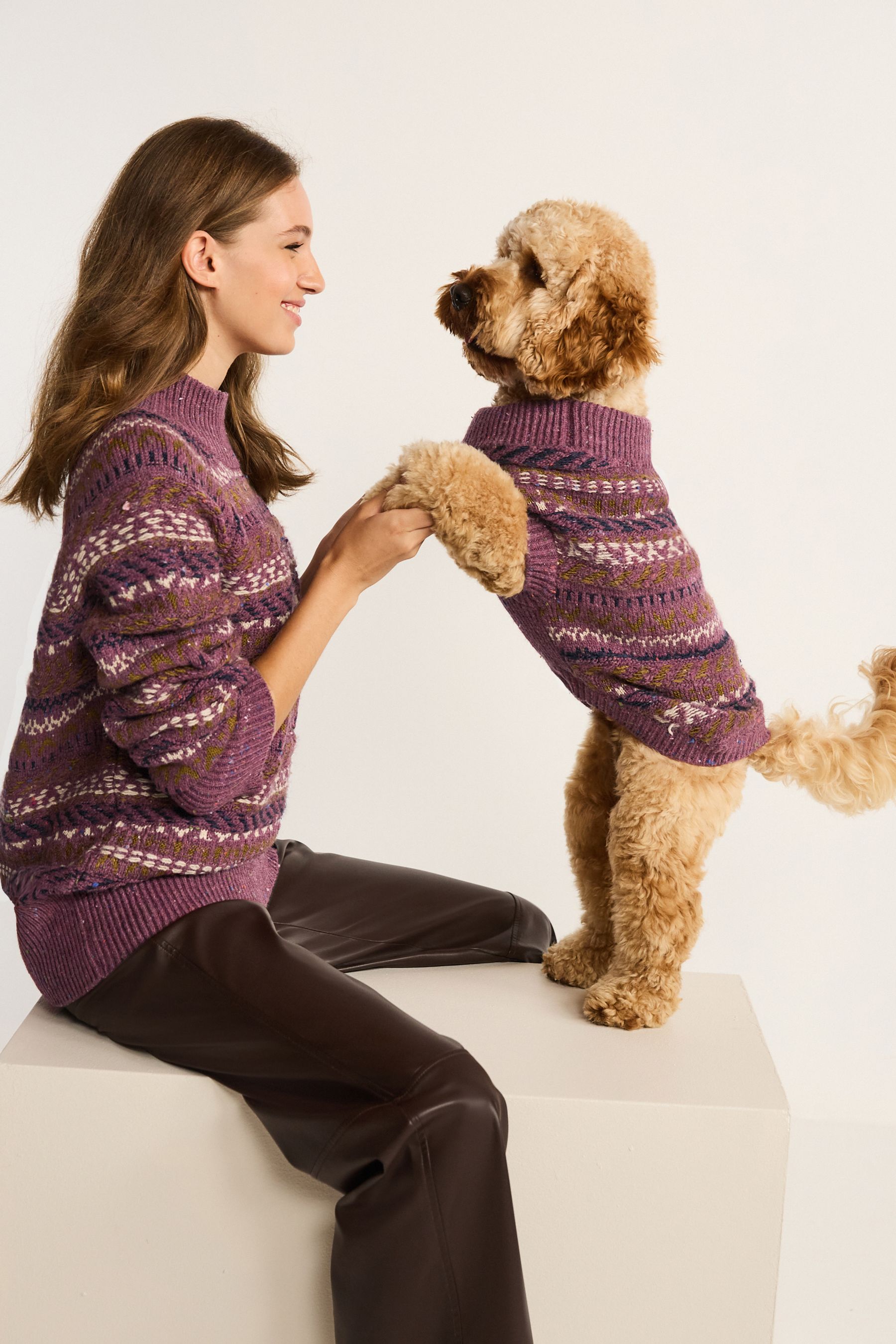 Matching clearance dog jumpers