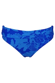 Pour Moi Blue Tropical Maui Foldover Brief - Image 3 of 4