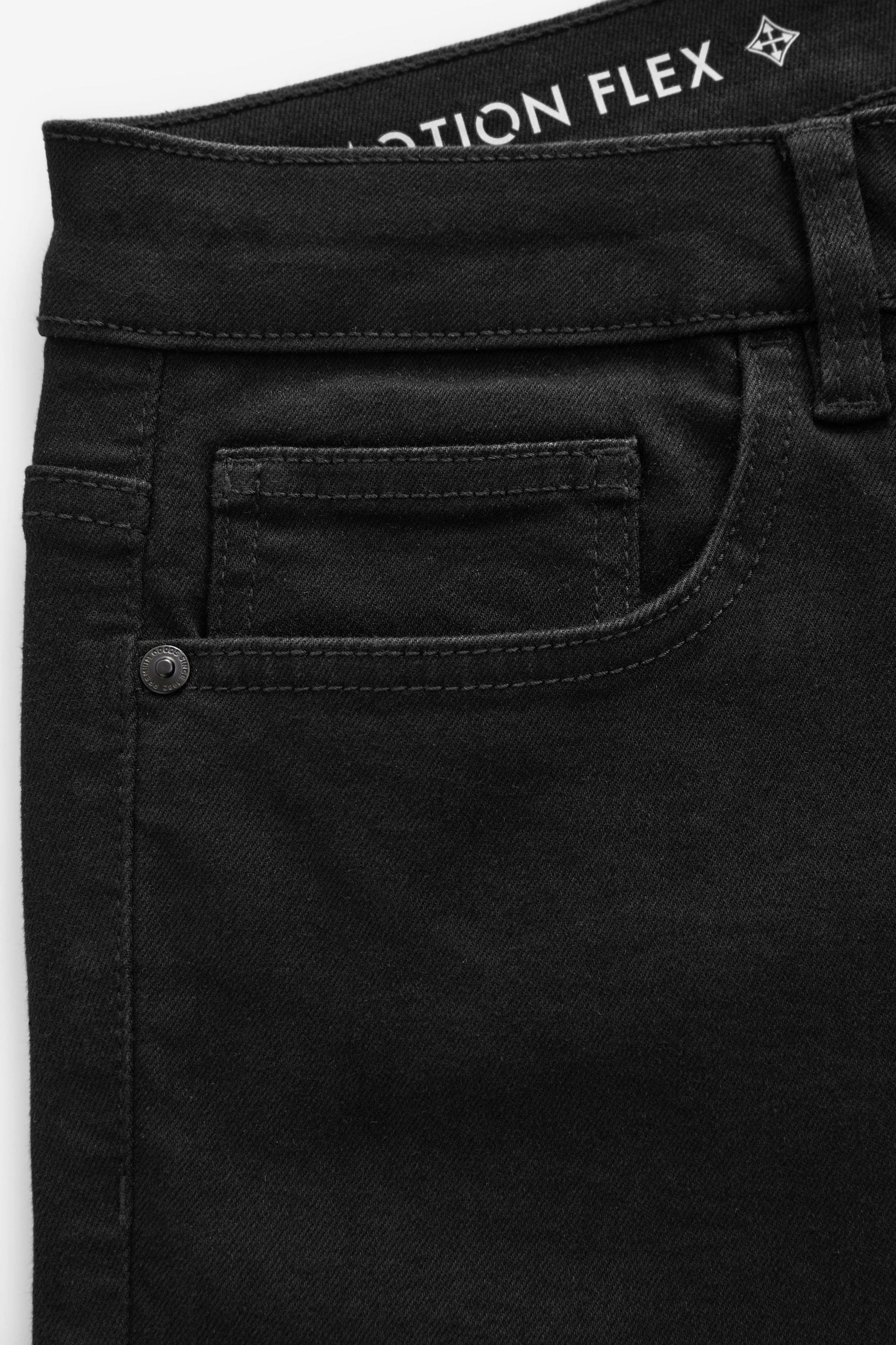 Black Slim Motion Flex Jeans