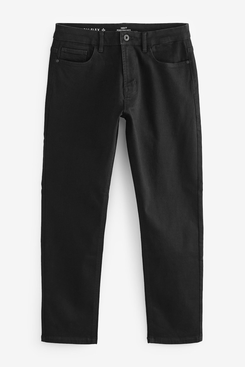 Black Slim Fit Motion Flex Jeans - Image 8 of 11
