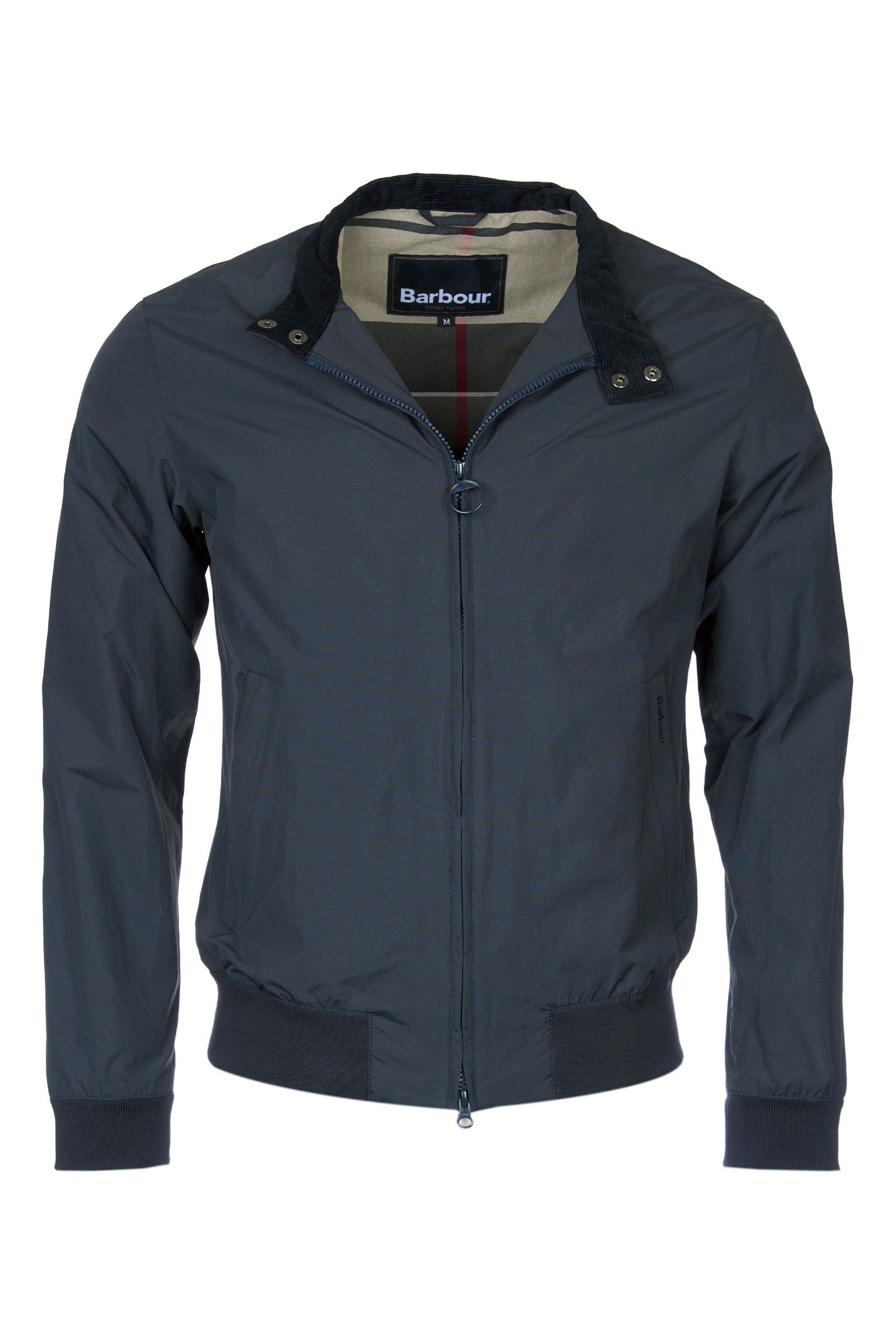 Buy Barbour Navy Royston Casual Harrington Jacket from the Next
