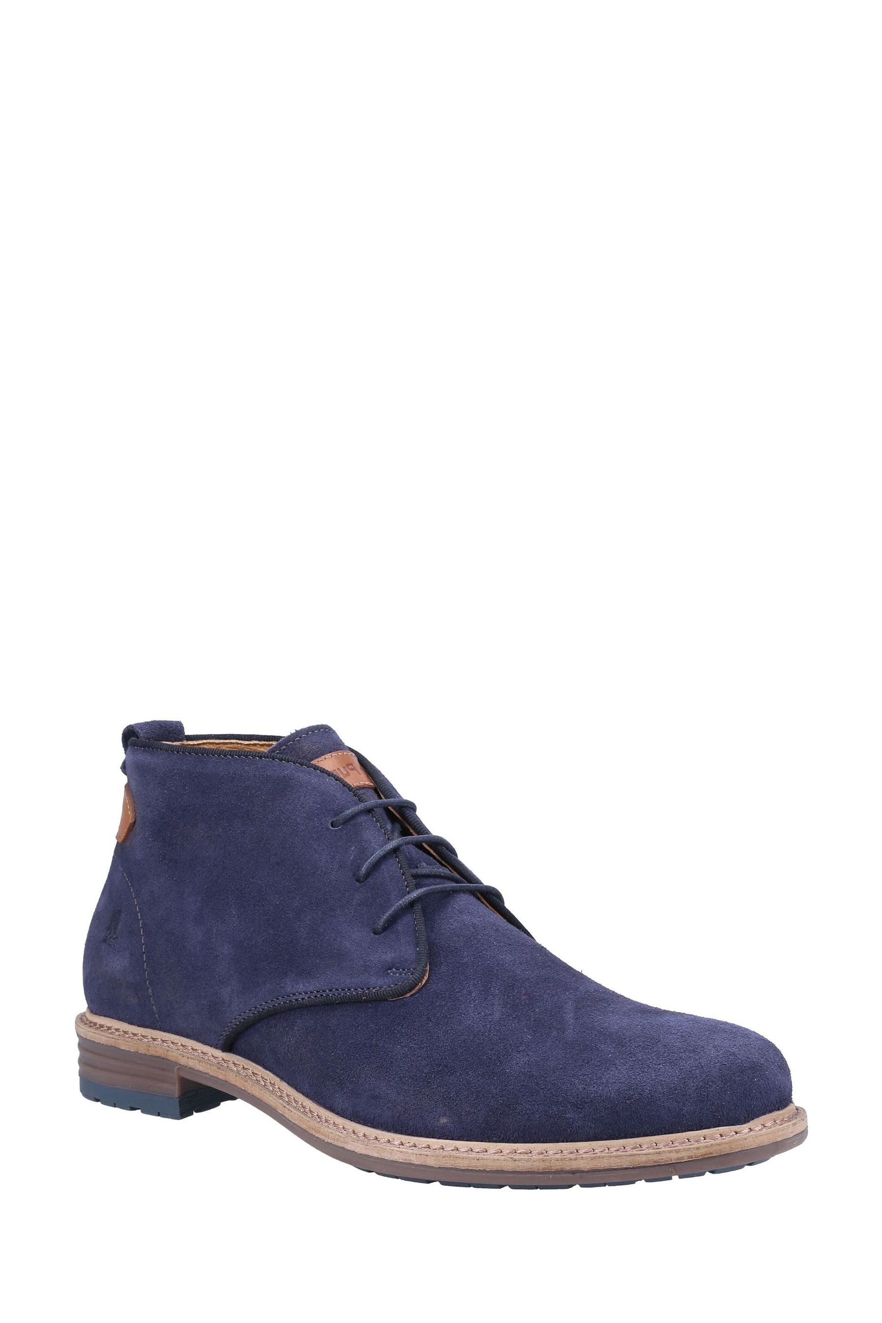 Buy Hush Puppies Blue Jonas Suede Chukka Boots from the Next UK