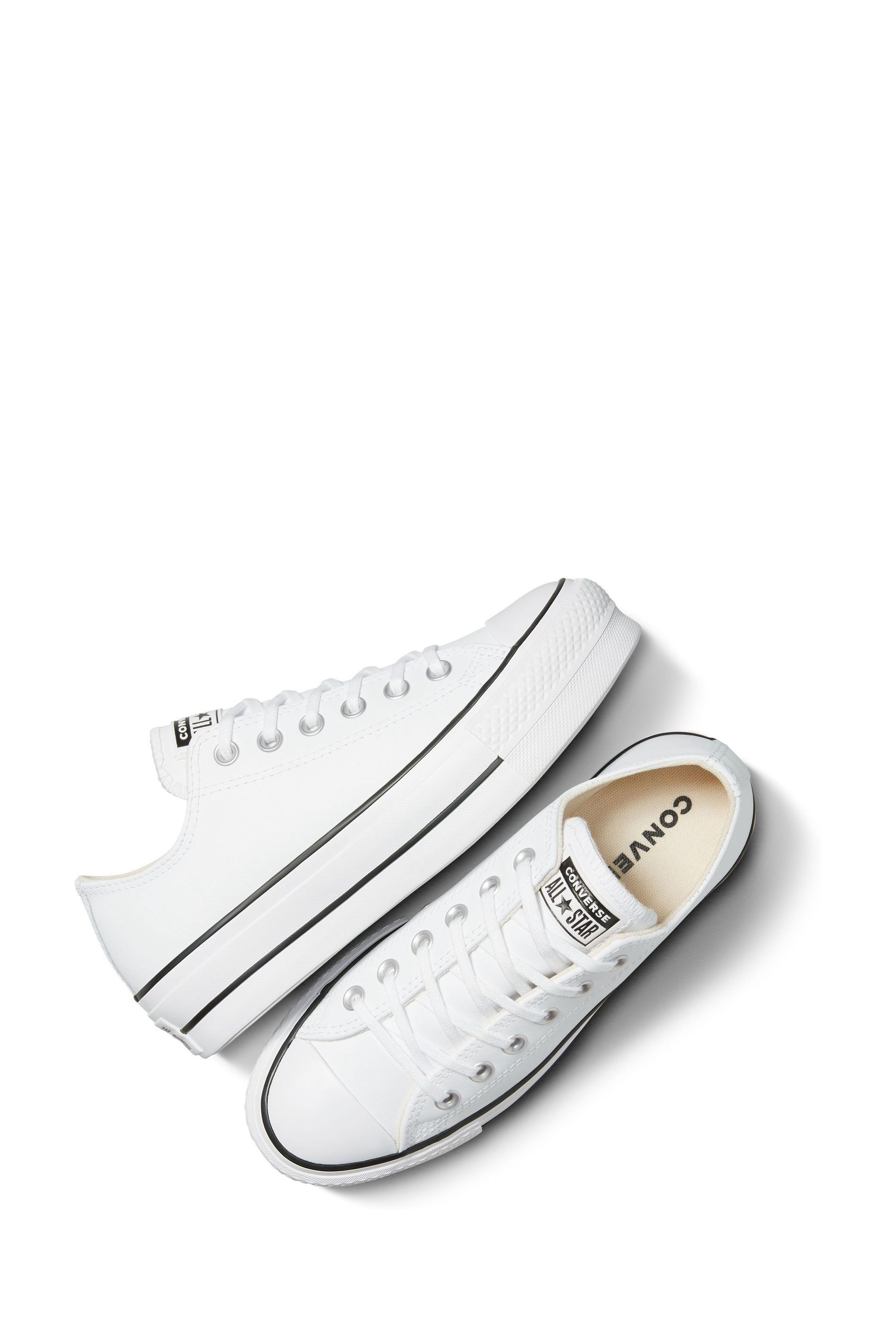 Converse chuck ox leather lift deals
