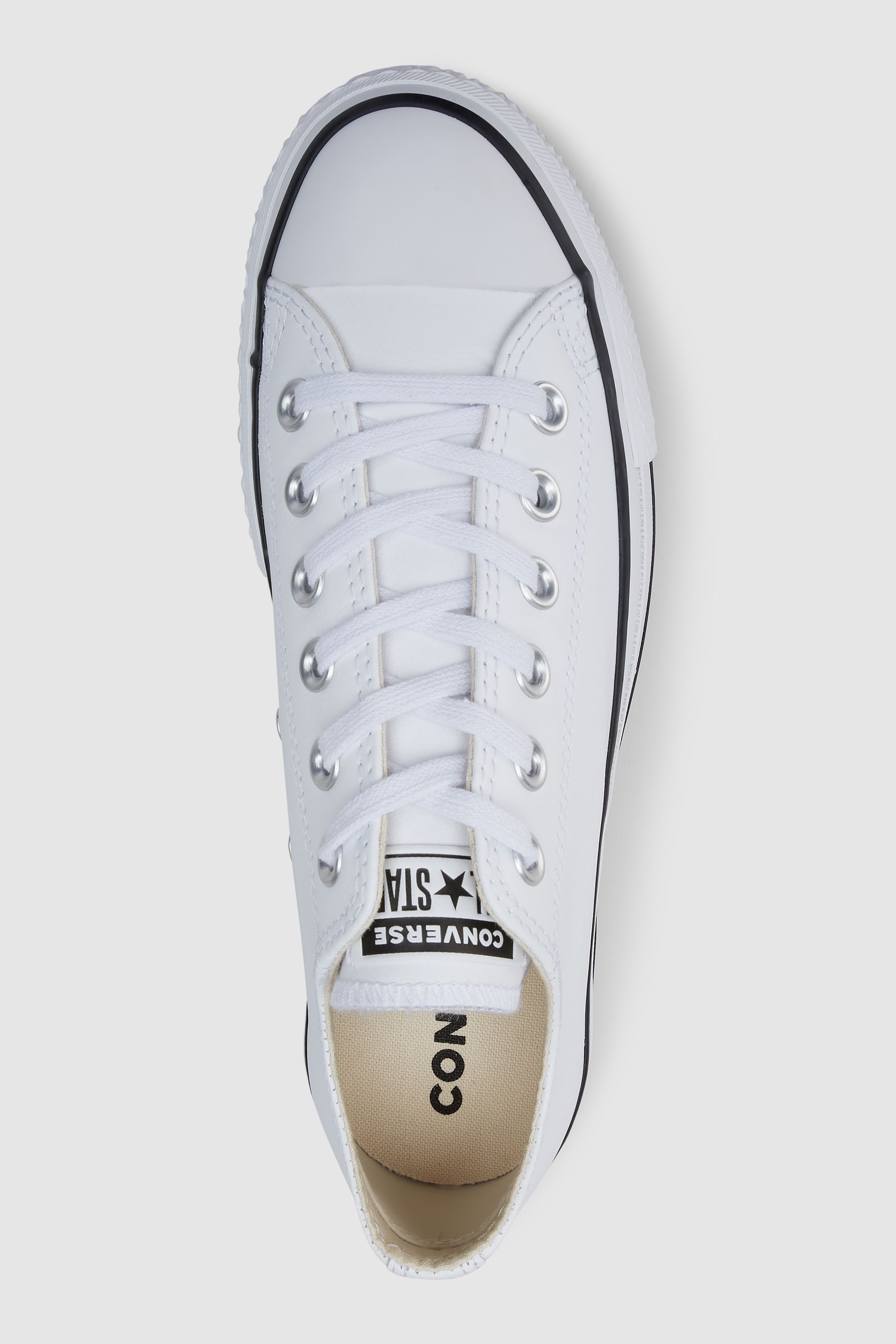 All stars white platform hotsell