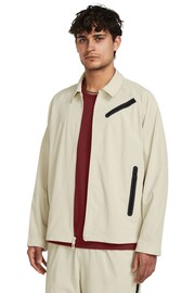 Under Armour Cream Unstoppable Airvent Jacket - Image 1 of 7