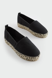 Black Forever Comfort® Chunky Espadrilles - Image 2 of 7