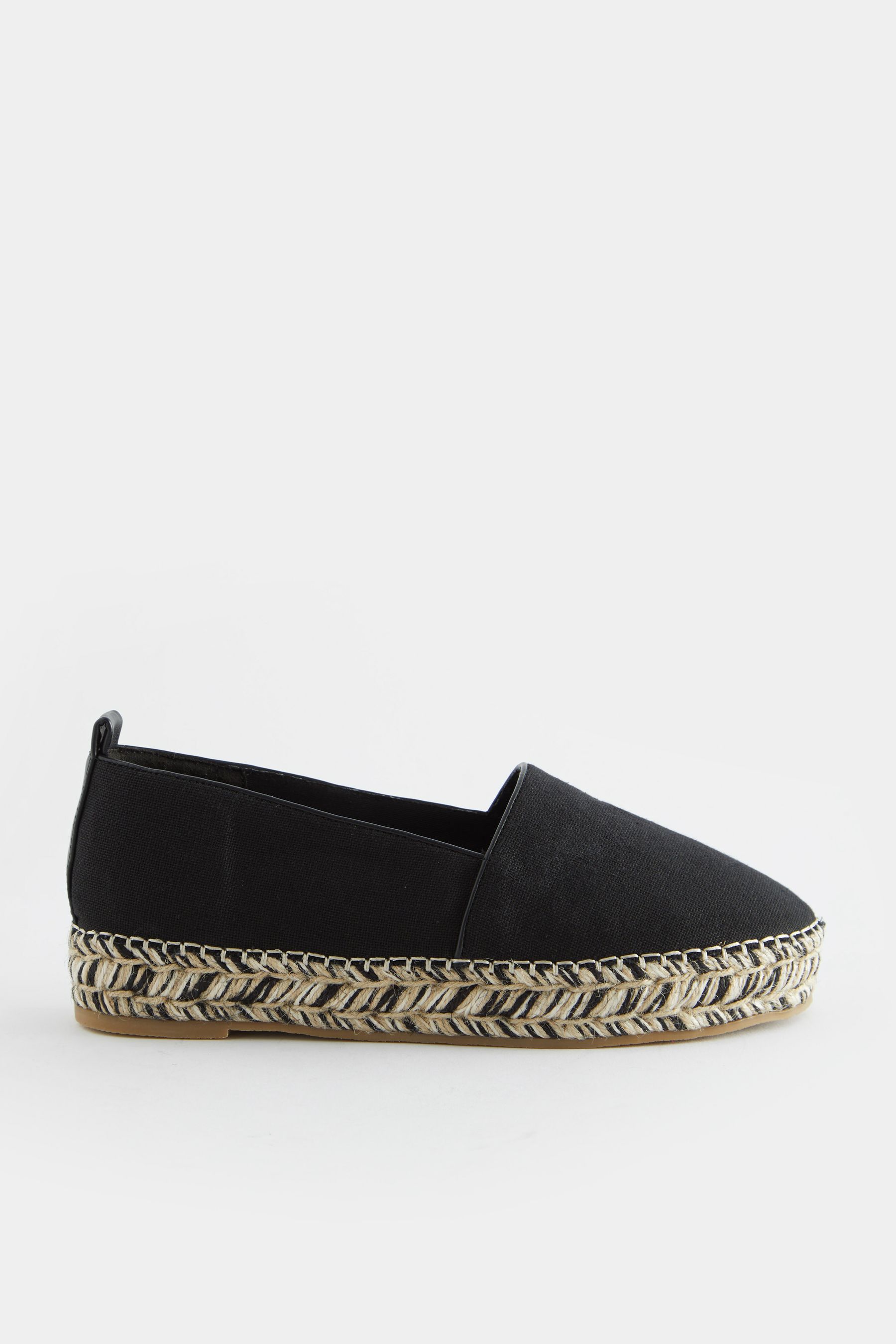 Black chunky espadrilles deals