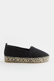 Black Forever Comfort® Chunky Espadrilles - Image 3 of 7