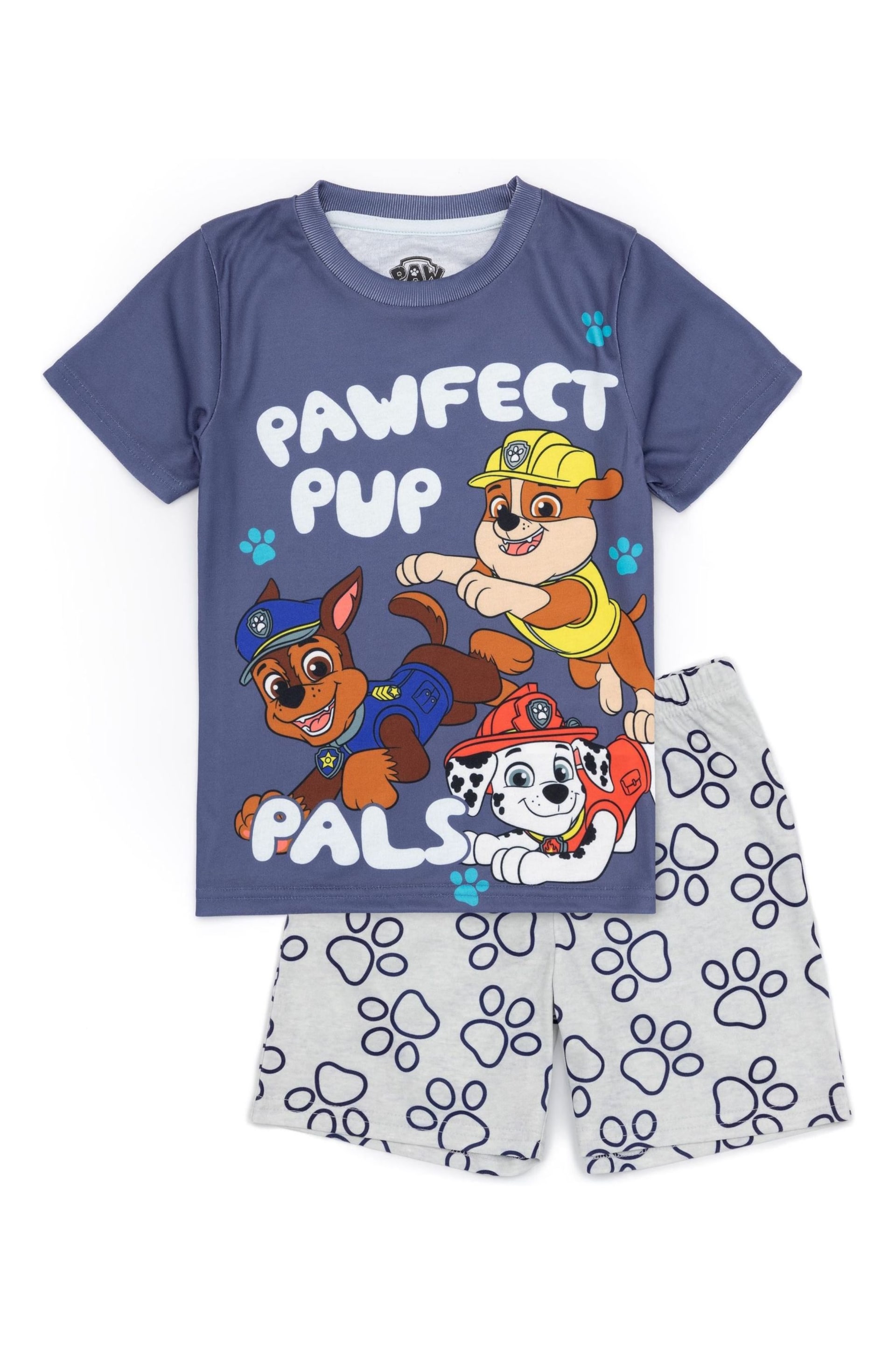 Vanilla Underground Blue Boys Paw Patrol Pyjamas 2 Pack - Image 2 of 5