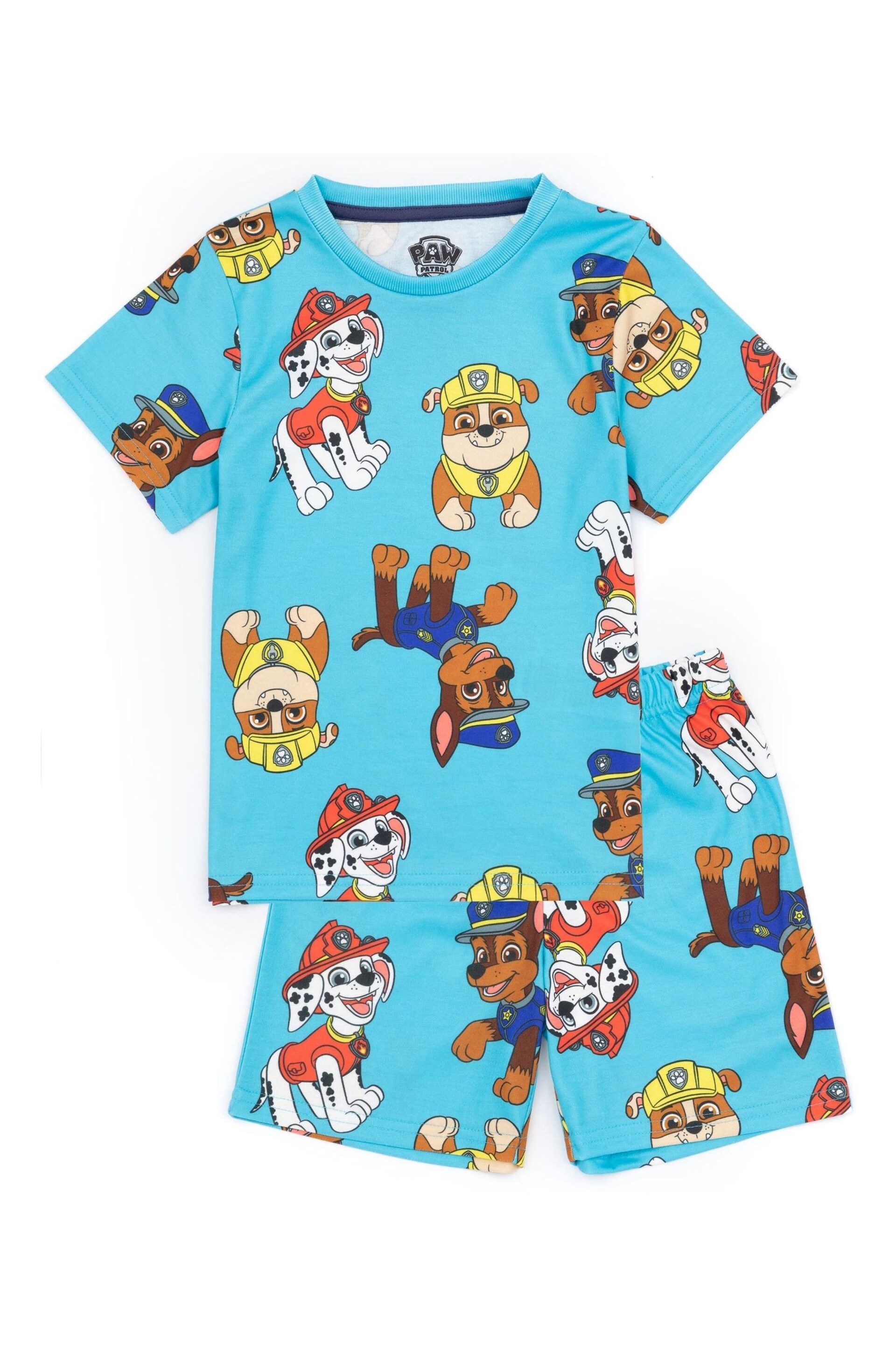 Vanilla Underground Blue Boys Paw Patrol Pyjamas 2 Pack - Image 3 of 5