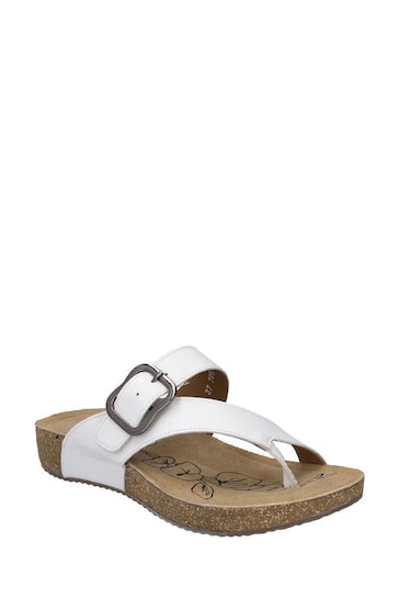 Josef Seibel Cream Tonga Sandals