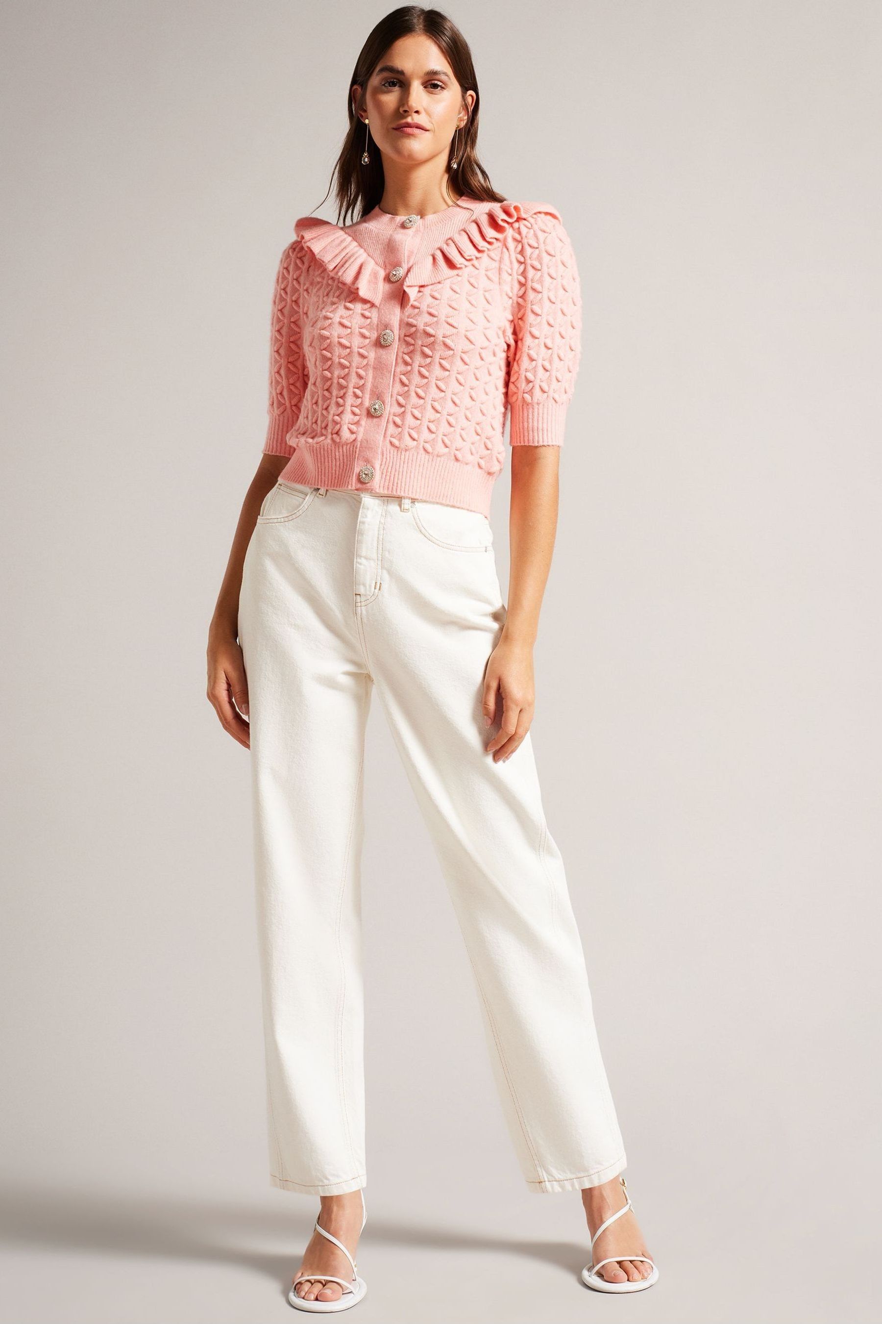 Ted baker pink cardigan clearance