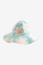Blue Daisy Swim Hat (3mths-10yrs) - Image 4 of 5