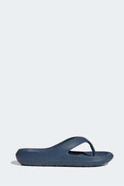adidas Blue Sportswear Adicane Flip Flops - Image 1 of 8