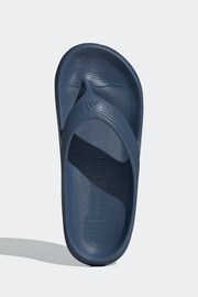 adidas Blue Sportswear Adicane Flip Flops - Image 5 of 8
