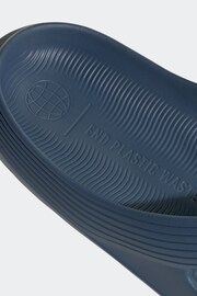 adidas Blue Sportswear Adicane Flip Flops - Image 8 of 8