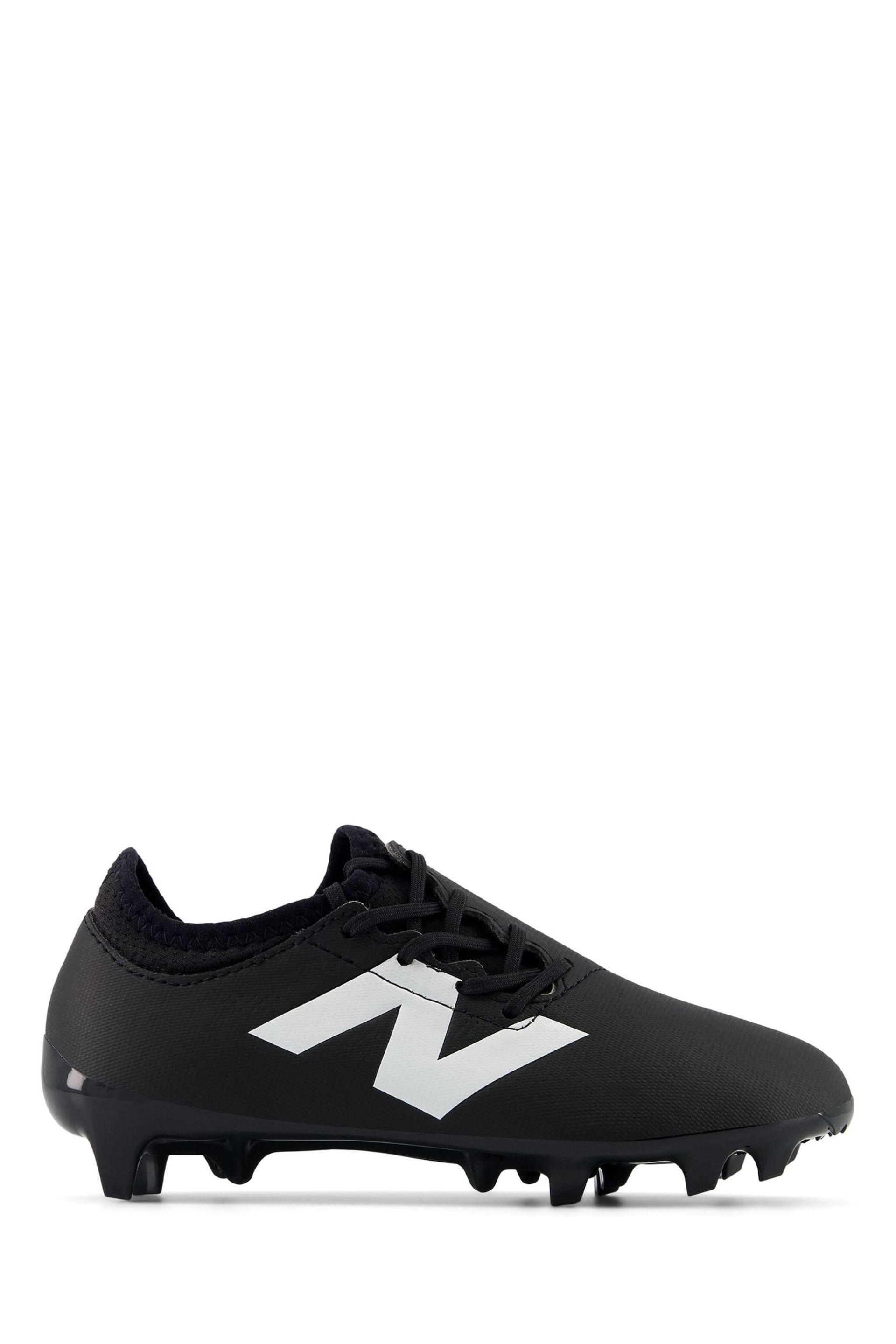 New Balance Black Kids Furon Firm Ground Football Boots - Image 1 of 6