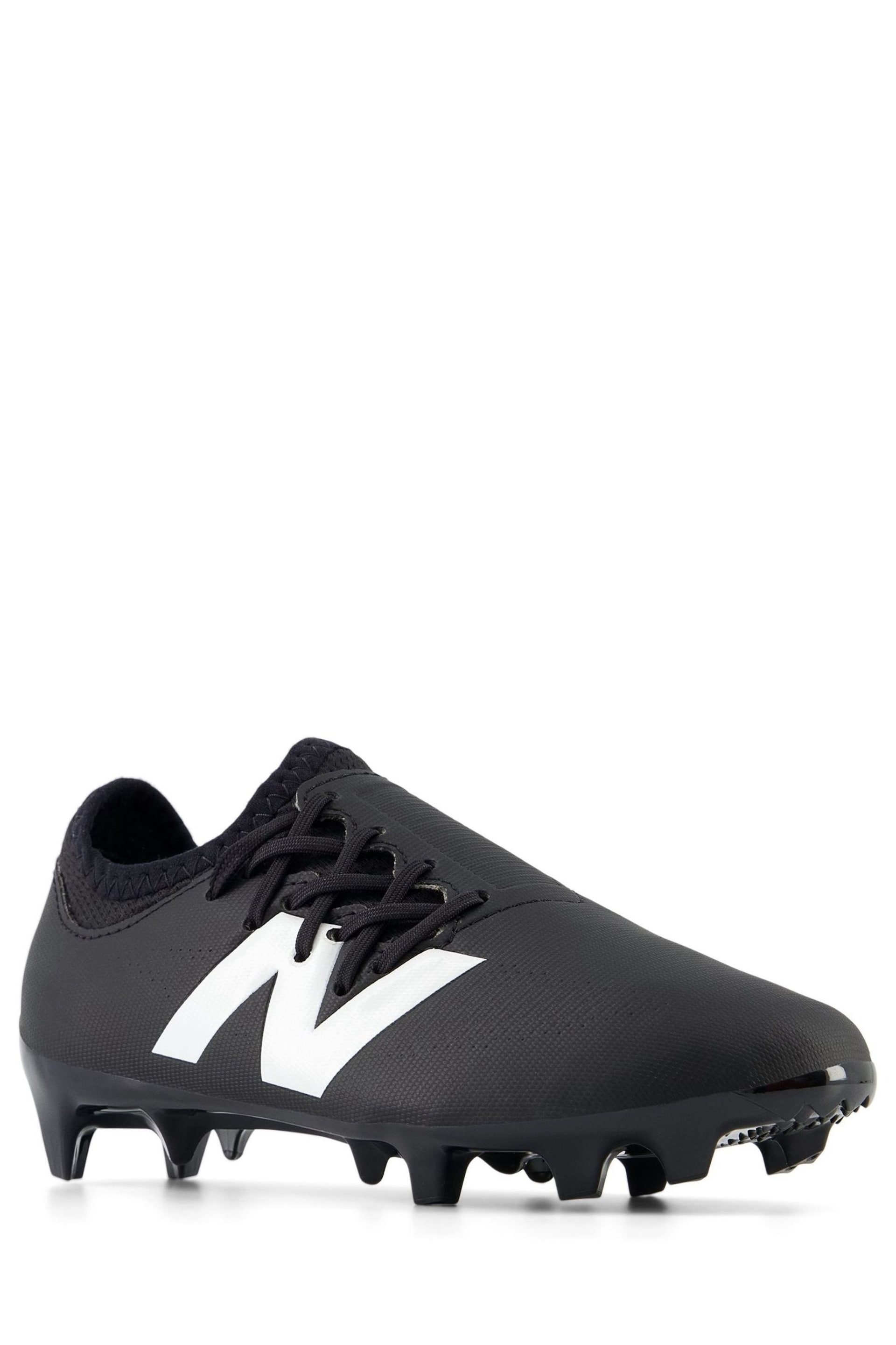 New Balance Black Kids Furon Firm Ground Football Boots - Image 3 of 6