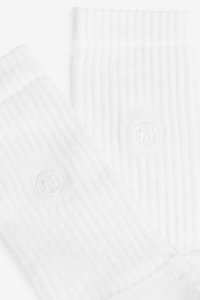 White 10 Pack Cushioned Sole Sport Socks - Image 4 of 4
