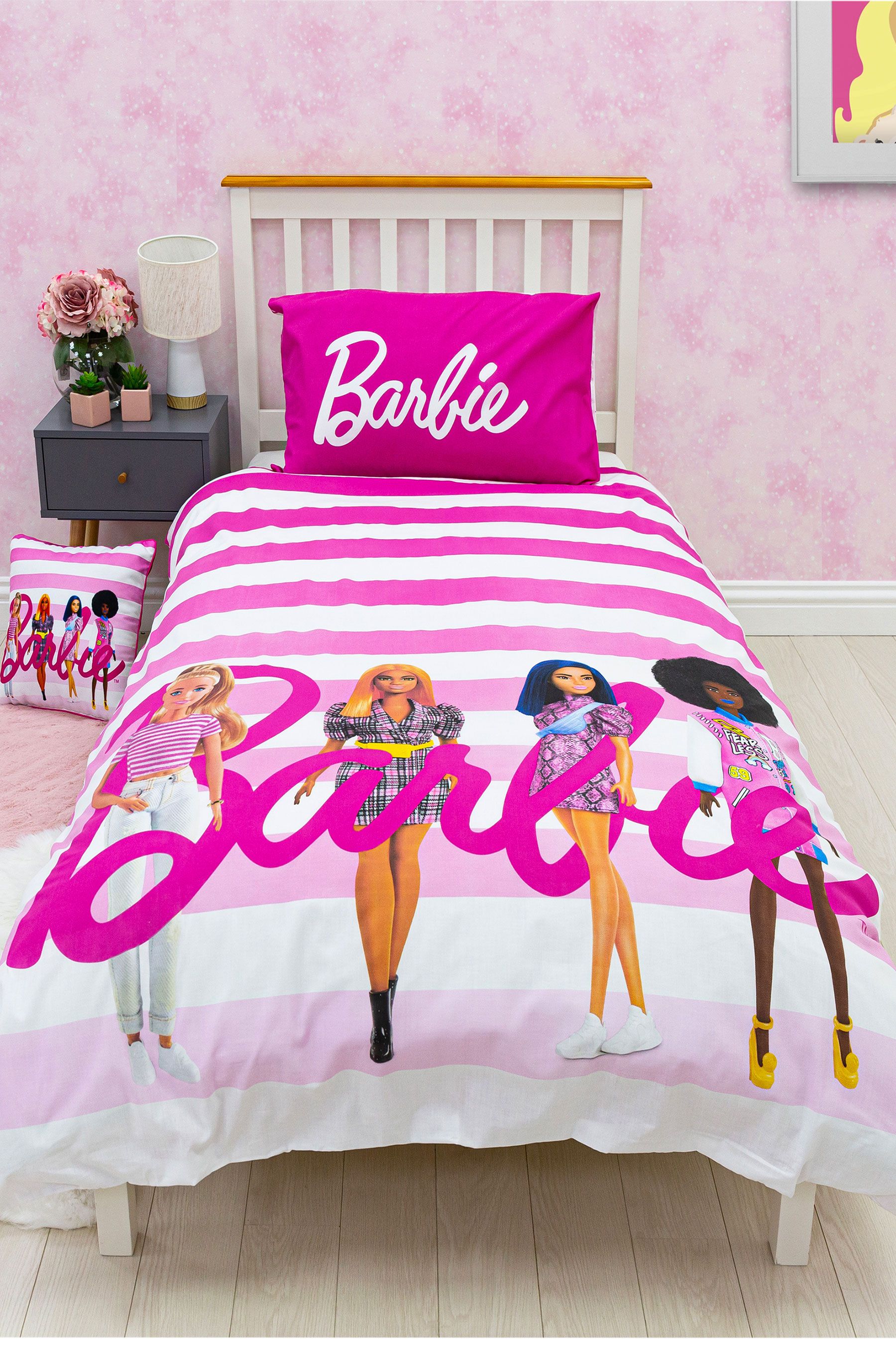 Pink barbie bed outlet